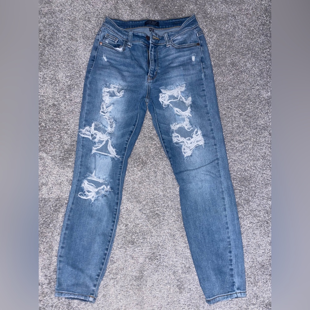Judy Blue Distressed Women Jeans